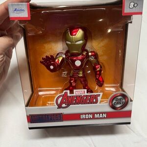 Marvel Iron Man Die-Cast Figure in Red and Gold